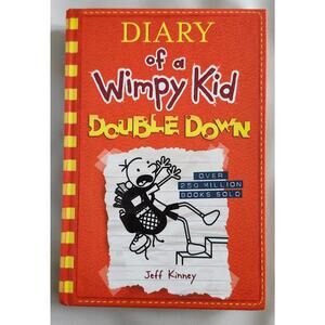 Diary of a Wimpy Kid Double Down by Jeff Kinney, Hardcover - VERY GOOD